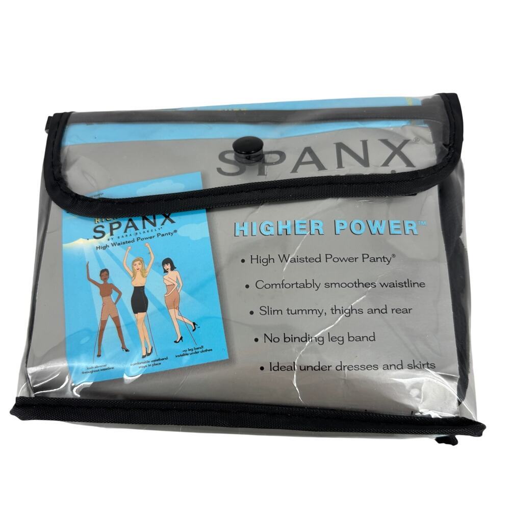 Spanx‎ Chico's Higher Power High Waist Panty Size 1 Black Shaping Slimming